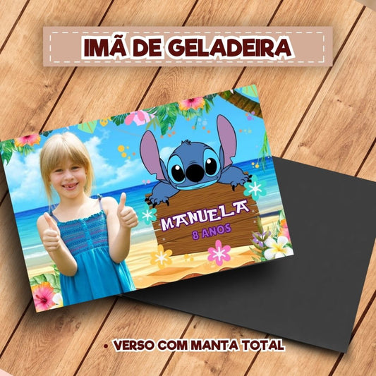 20 Ímãs De Geladeira Stitch