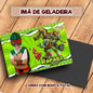 20 Ímãs De Geladeira Tartaruga Ninja