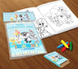 10 Kit Colorir Looney Tunes Baby (livrinho + Giz De Cera)