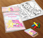 10 Kit Colorir Ursinhos Carinhosos (livrinho + Giz De Cera)