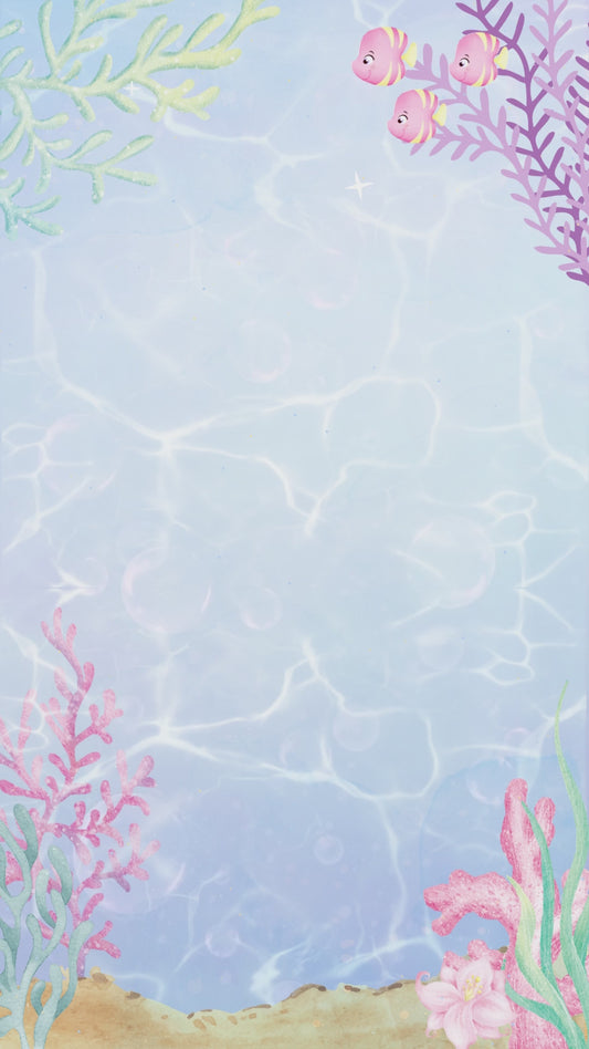 Convite Animado Sereia