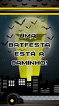 Convite Animado Batman Cute