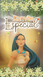 Convite Animado Pocahontas