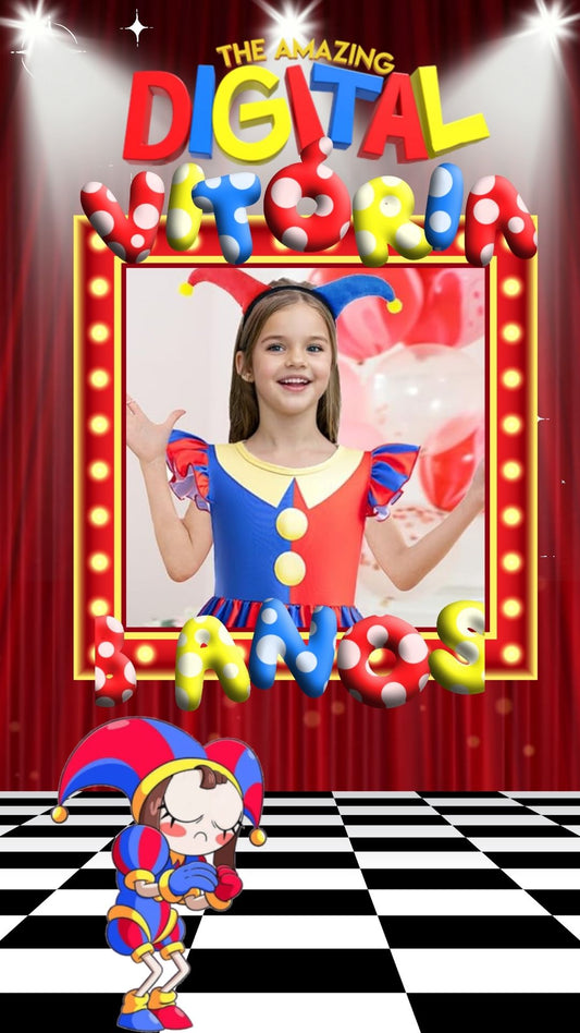 Convite Animado Incrível Circo Digital