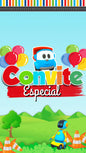 Convite Animado Léo O Caminhão