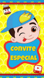 Convite Animado Luccas Neto