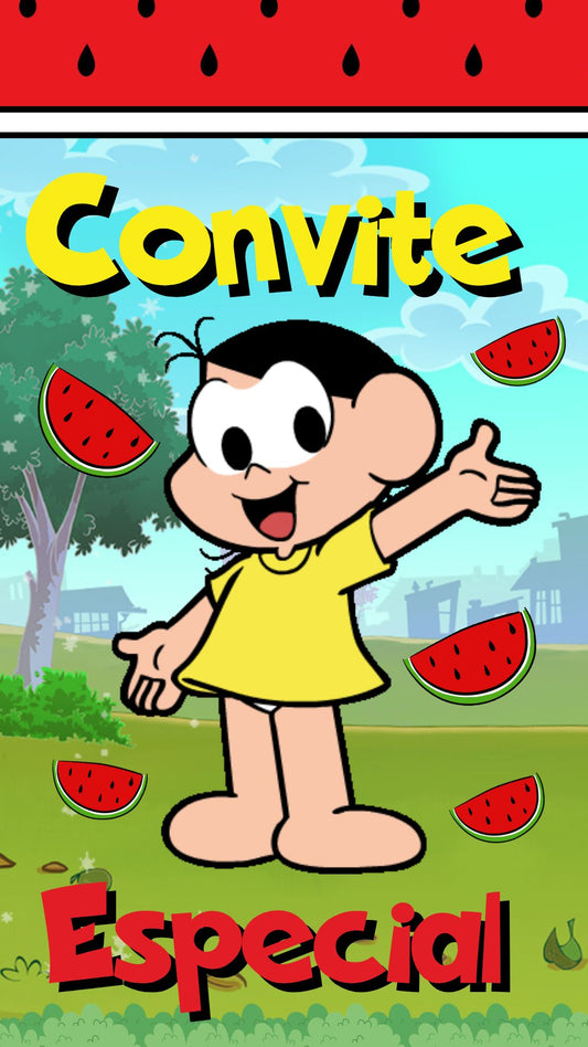 Convite Animado Magali