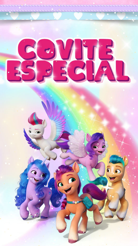 Convite Animado My Little Pony