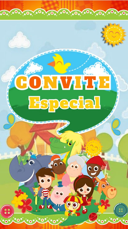 Convite Animado Sítio Do Picapau