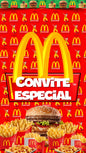 Convite Animado Mc Donalds