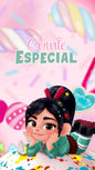 Convite Animado Vanellope