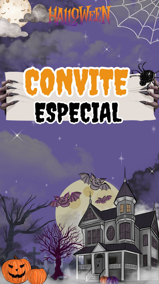 Convite Animado Halloween