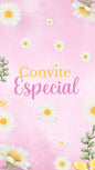 Convite Animado Jardim das Margaridas