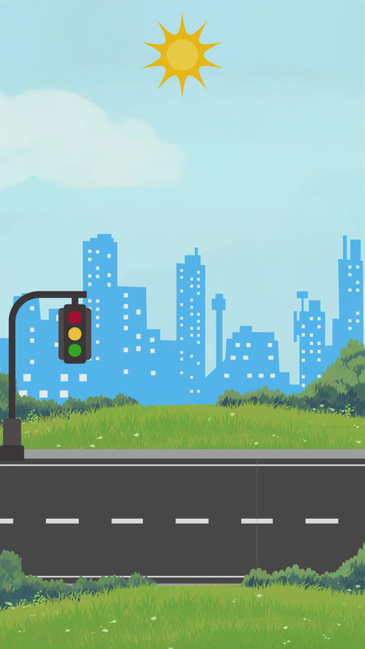 Convite Animado Meios de Transporte