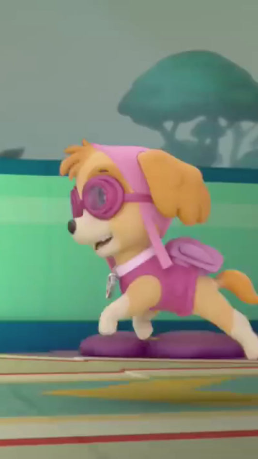 Convite Animado Skye